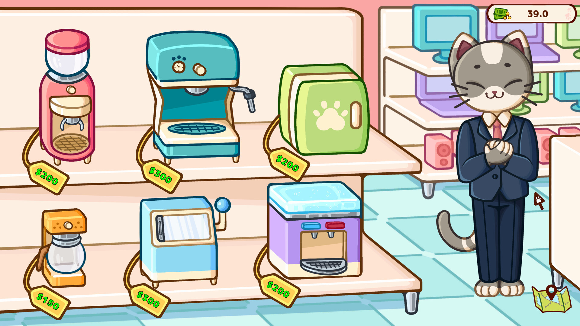 喵喵甜品屋/Cats & Cups-玖易创客